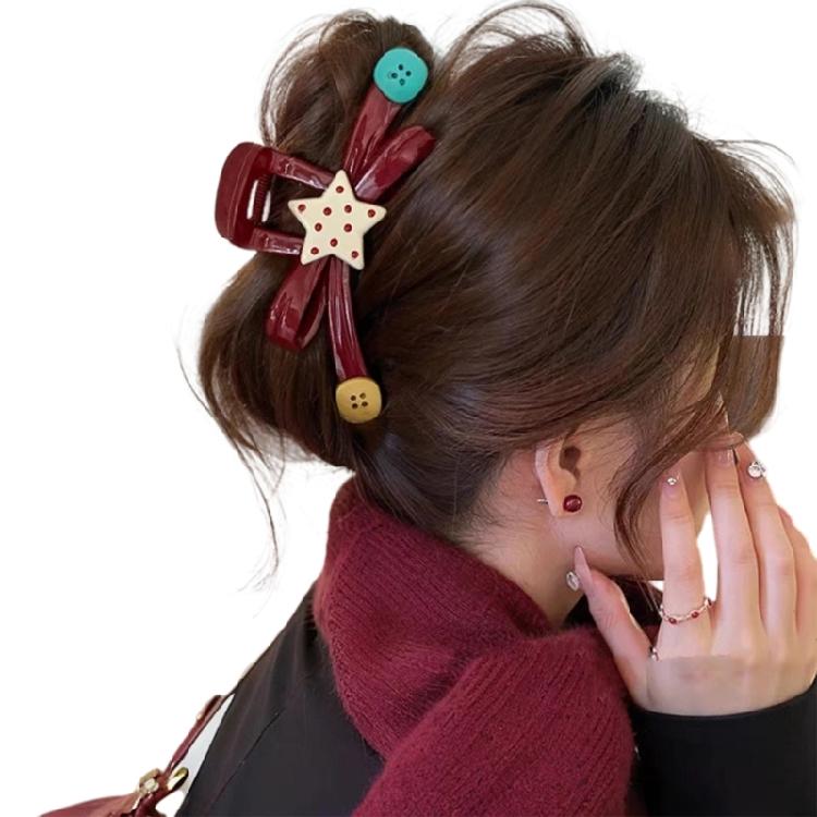 Trendy Hair Clip for Women Stylish Barrettes Gentle on Fine Hair Suitable for Professional Occasion and Night Event