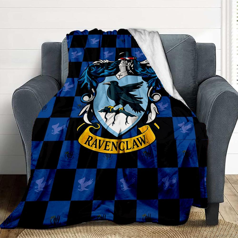 Ravenclaw Crest Flannel Blanket Throw Blanket Soft Warm Sofa Bed Camping home Decor Unique Christmas Gift C9261874