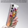 Etui 2D z wzorem tulipana na telefon Samsung S26 S25 S24 S23 S22 S21 S20 A56 A36 A16 - Galwanizowane szklane etui ochronne