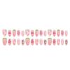 Summer European American 3D Strawberry Cherry Almond Nail Art Gel Tips
