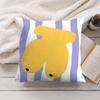 Cute Summer Fruit Cushion Cover Short Plush Double-Sided Printing Home Machine Washable In Warm Winter Pillow Cover