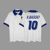 Camiseta de Fútbol Vintage Camiseta Clásica Réplica Vieja Henry Gerard Robati Bergkamp Camiseta