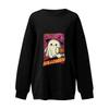 Women's Pullover Dropped Shoulder Halloween Print Sports Sweatshirt Top