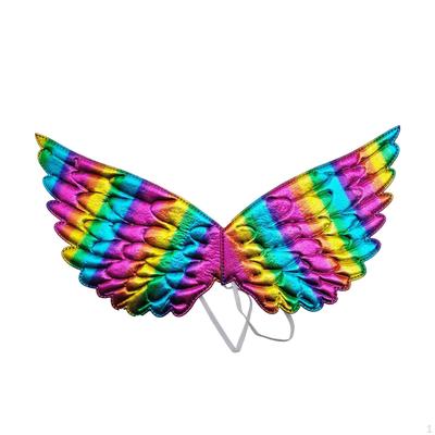 Wing Women Child Princess Dress Up Elf Fairy Prop for Carnival, Cosplay, Xmas, Role Playing,