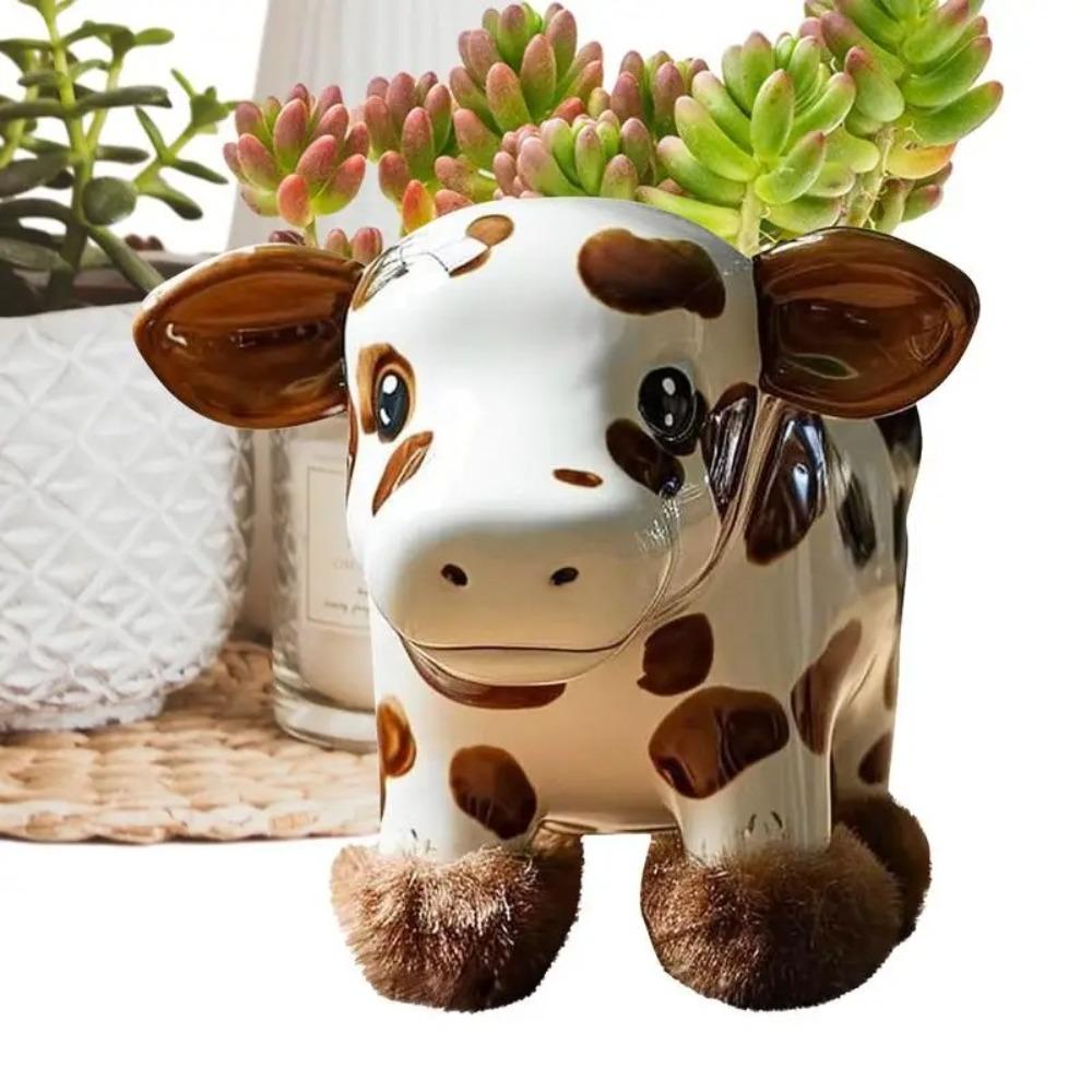 

4Inch Successes Plants Flowerpot Animal Shaped Animal Shaped Flowerpots Home
