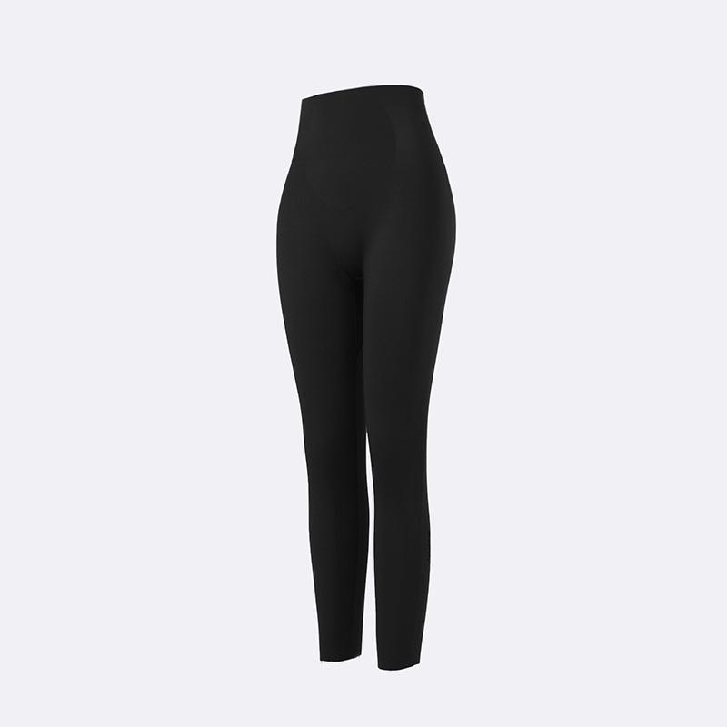 

Women s High-Waisted Tummy-Control Yoga Pants - Seamless, Hip-Lifting, Stretchy Fitness Leggings M for 48-60 kg