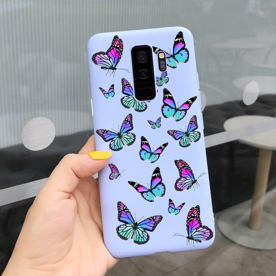 For Samsung Galaxy S9 Case G960F/DS Phone Cover Luxury Cartoon Soft Slim Funda For Samsung S9 Plus G965F S9+ Coque S9Plus Bumper