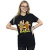 The Flintstones Womens/Ladies Fred And Barney Cotton Boyfriend T-Shirt