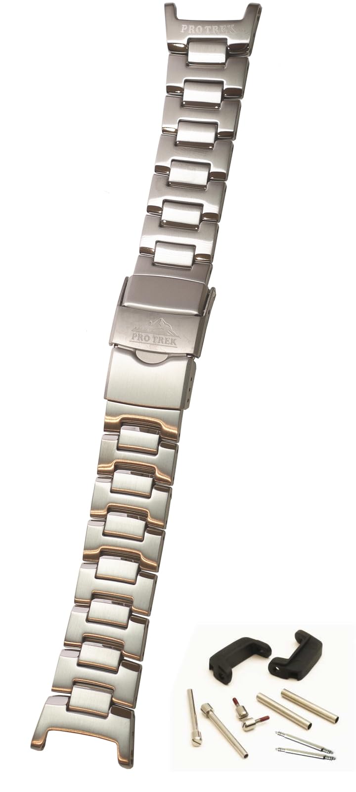 

Titanium band for Protrek connection parts included [Casio] (belt) PRX-2000T + срібний