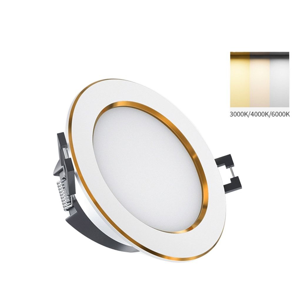 

Точечный светильник Светодиодный встраиваемый потолочный светильник Прочные светильники направленного света Спальня Gold-5W