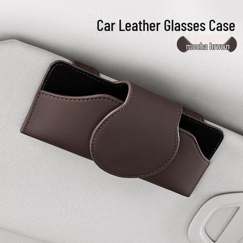 Nissan Sylphy Teana Qashqai X-Trail Terra Murano Kicks Kožený držák na brýle Klip