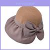 Summer Womens Fisherman Hat With Large Brim And Butterfly Bow For Sun Protection And Breathability