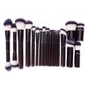 20-Piece Makeup Brush Set: Powder, Blush, Foundation, Eyeshadow, Concealer, Lip Brushes