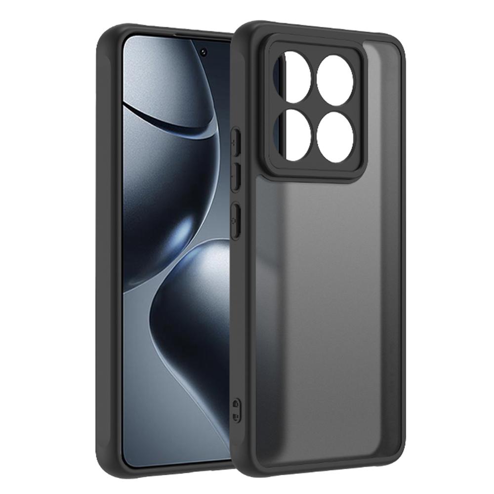 

For Xiaomi 14T Pro Case Skin Touch Matte PC+TPU Shockproof Phone Back Cover A