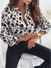 2026 Autumn Fashion Multicolor Long Sleeve Printed Women's Blouse Shirt
