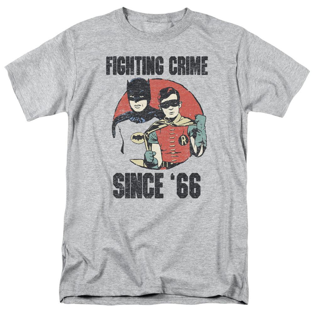 Classic Batman Since 66 T Shirt Mens Licensed Classic TV Merchandise Joker Gray XXXL