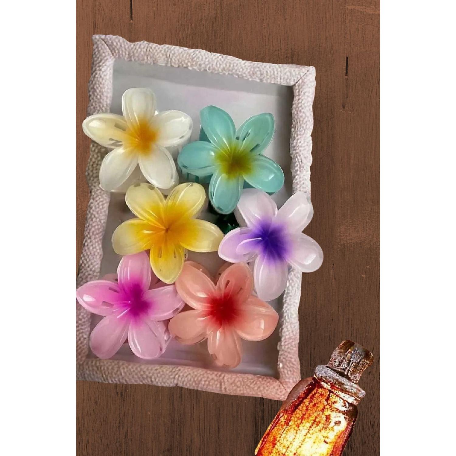 

Пряжка-засувка квітка лотоса 9 см 6 шт