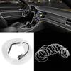 Car Decorative Light Strip Interior Lighting Auto LED EL Cold Lamp Modification PartsWhite