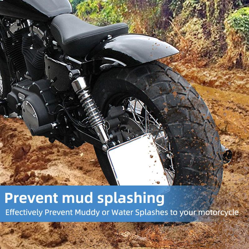 Motorcycle Rear Fender Short Protection Mud Guard Cover Light Black Mudguard Moto Custom For Harley Sportster XL883 1200 72 48