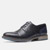 Luxury Men Oxford Shoes Lace Up Split Toe Coffee Black Formal Dress Shoes Non-slip Office Business Shoes Men Big Size 7-13