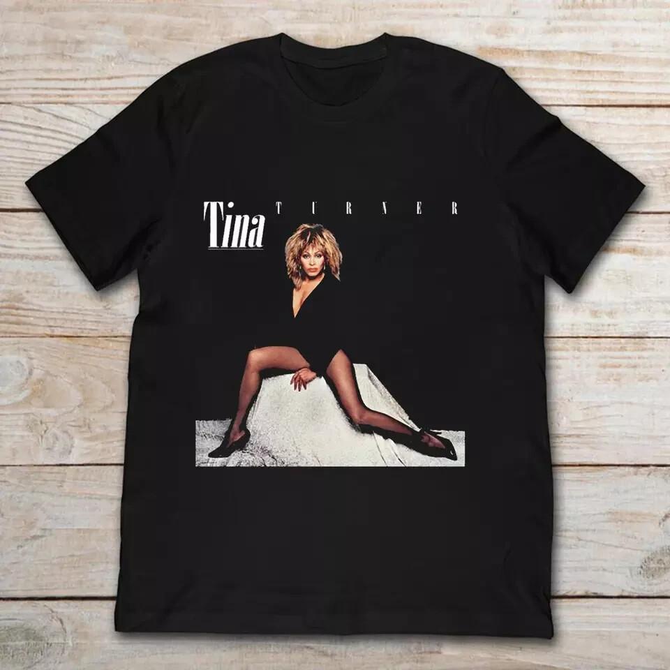 Tina Turner Private Dancer Vintage Black Tee T-shirt XXXL