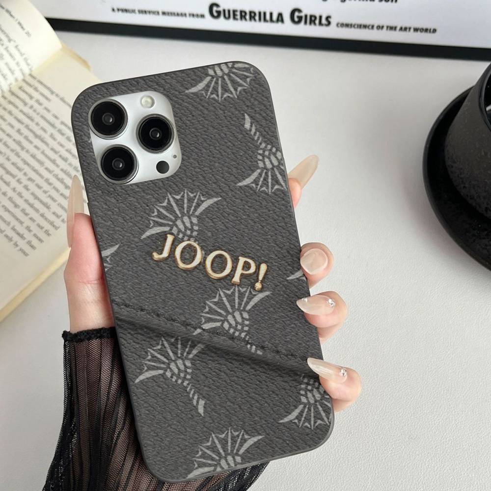 Modemarke J-Joop Für IPhone 17 16 15 14 13 12 11 Pro Max Plus Pro Klare Handyhülle Rutschfeste Schale
