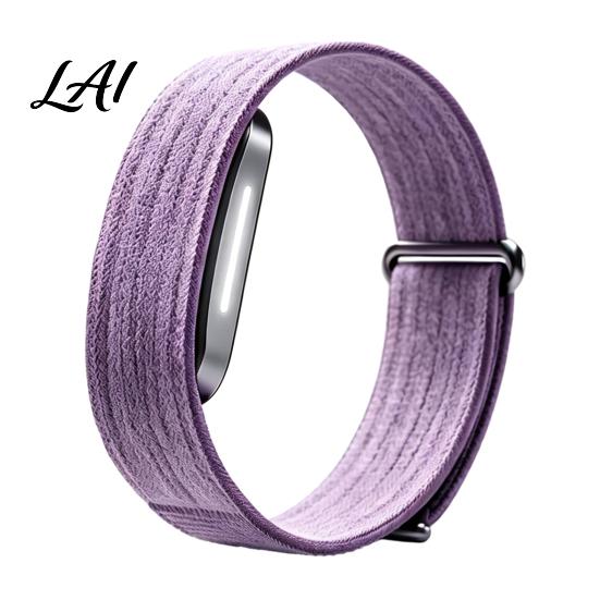 Replacement Wristband for Fitness Trackers Strap Hume Band 2.0 Braided Nylon Adjustable Watch Arm Band Breathable Anti-Sweat Sport Men Women Fabric