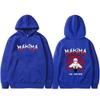 Anime Chainsaw Man Hoodie Retro Cartoon Makima Graphic Print Pullover Hoodies Unisex Manga Casual Oversized Hooded Sweatshirt