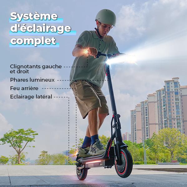 Electric Scooter Foldable iScooter W7 350W Motor Electric City Scooter Top Speed 35Km/h 36V 7.8AH Range 30Km Load 120Kg