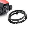 2 ks čierne 7" LED svetlomet okrúhle montážne držiaky krúžky pre Jeep Wrangler JK TJ motocyklový svetlomet