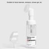 1Pcs 30/60/100/150Ml Empty Froth Foaming Pump Bottle With Silicone Brush Head Press Type Face Cleaning Foam Bottles