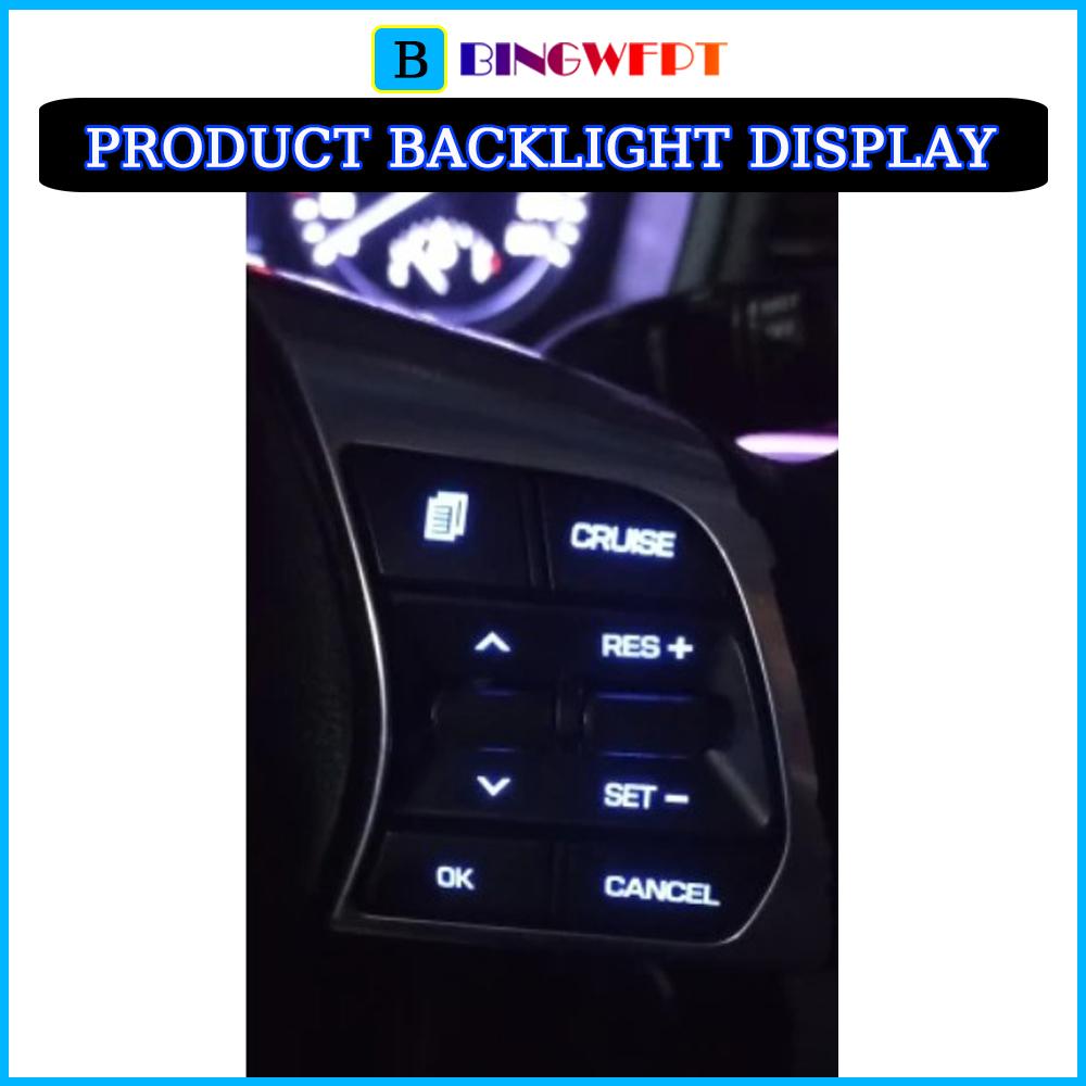 96700-C1710 Cruise Control Steering Wheel Buttons For Hyundai SONATA HYBRID 17 2018 2019 With Backlight