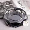 Octagonal Crystal Ashtray