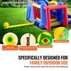 SucceBuy Inflatable Bounce House Outdoor High Quality Playhouse Trampoline Jumping Bouncer for Kid Ages 3–8 Years