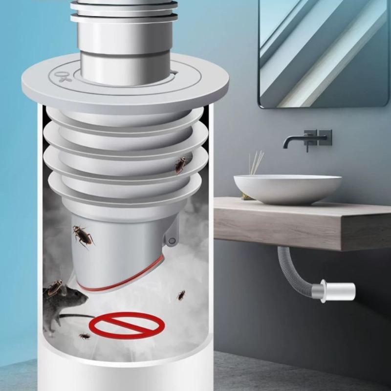 Silicone Drains Kitchen Sink Plug Sewer Pipe Sealing Ring Water Plug Floor Drain Shower Stopper Bathroom Accessories