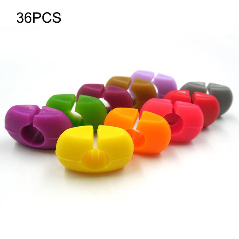 

8-36pcs Silicone Red Wine Glass Markers Drinking Glass Identification Cup Labels Tag Signs For Party Home Kitchen Bar Supplies