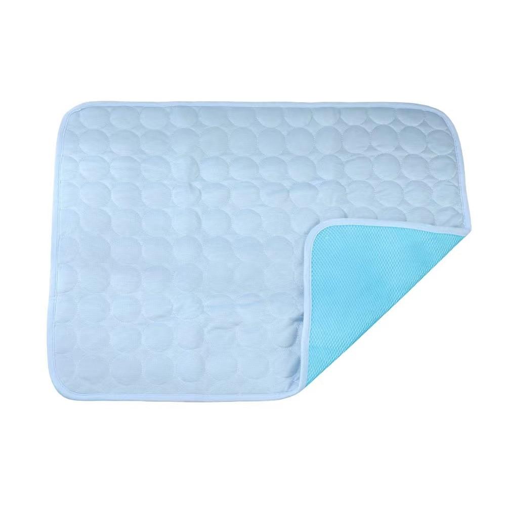 

Охлаждающий коврик для собаки, весна-лето, универсальный мягкий нескользящий коврик для сна большого размера для маленьких, средних и больших собак, аксессуары для домашних животных S 55 X 38 CM