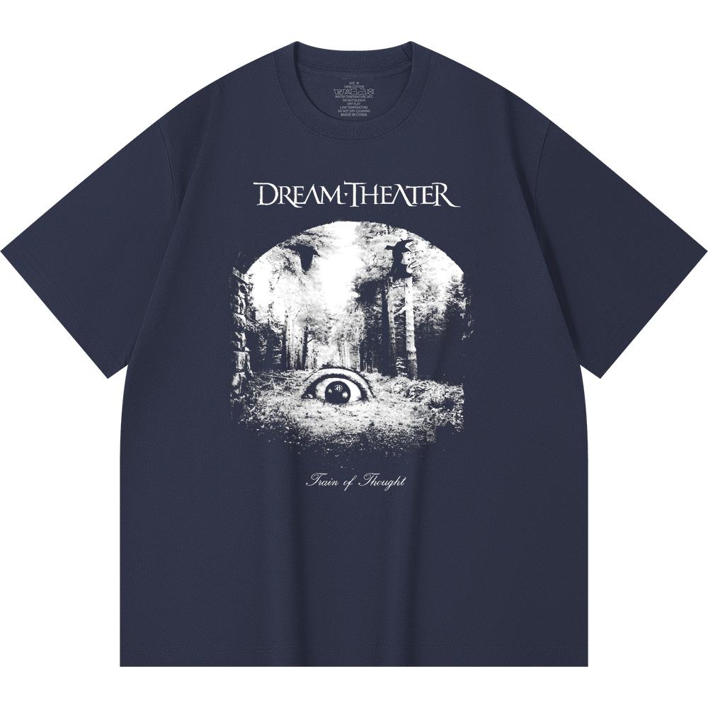 230 Gsm 100% Cotton Heavy Metal T-Shirt  Rock Band Popular Music Print Unisex Heavy Cotton T Shirt