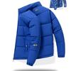 Piumino Invernale Giacca di Cotone Ispessita da Uomo Reversibile Nuova Casual Versatile