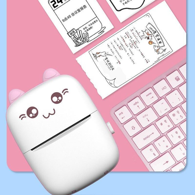 Mini Handheld Thermal Label & Photo Printer