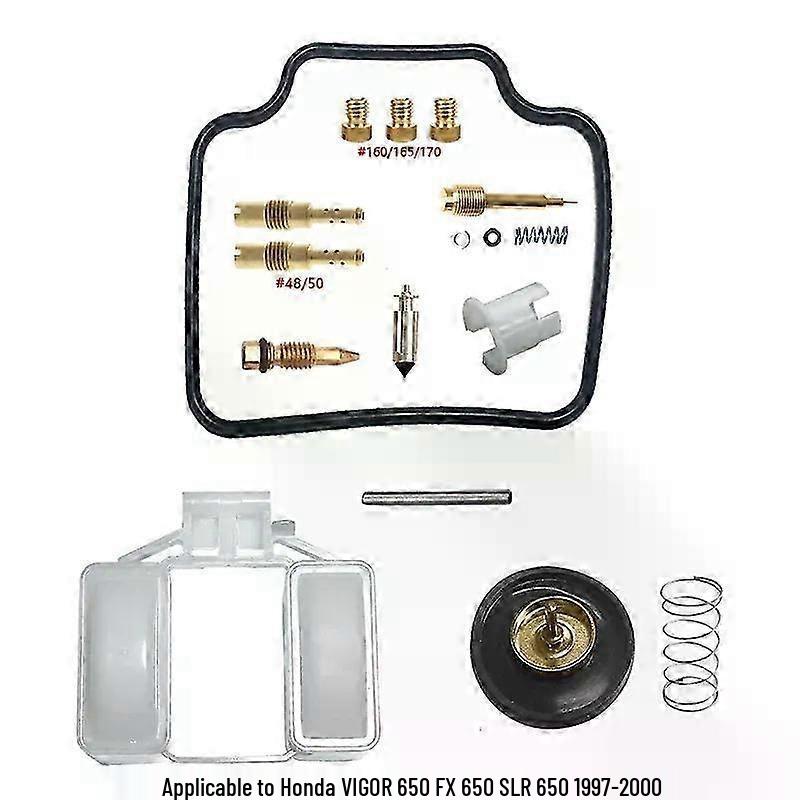 GN125 Carburetor Repair Kit - Professional Configuration with Picture Guide
