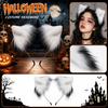 Plush Animal Ear Headband for Halloween Costume Party