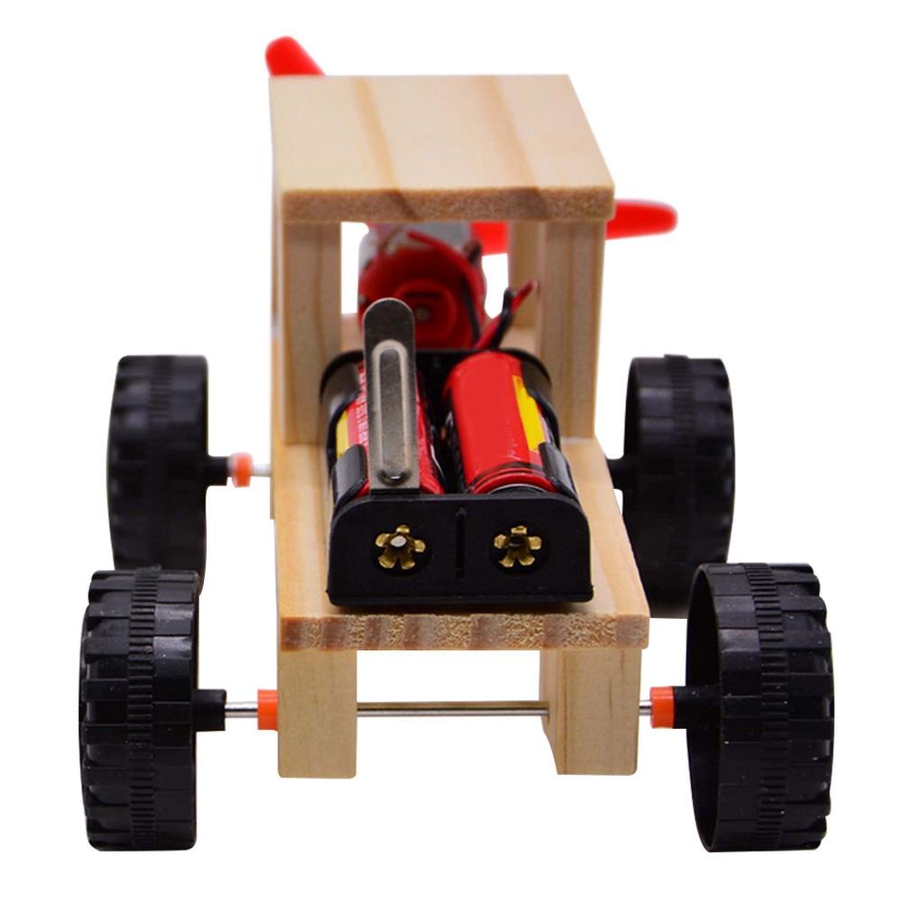 Juguetes de Experimentos Educativos DIY Niños Ciencia Física Ensamblando Juguete Modelo de Coche