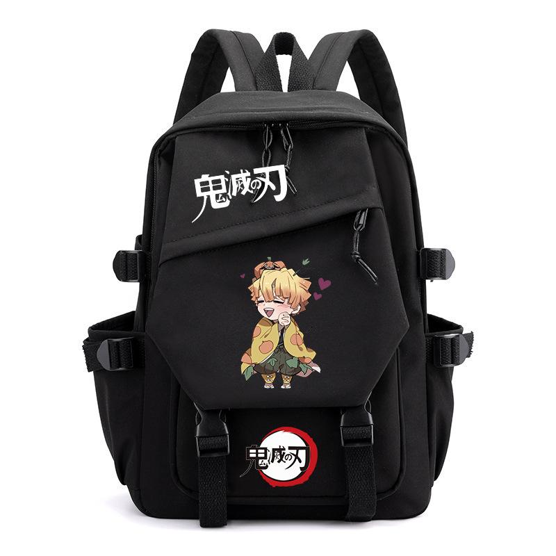 Japan Cartoon Comics Demon Slayer Instagram Backpack, Japanese Retro Style, Large Capacity Student Backpack 0016 KTB