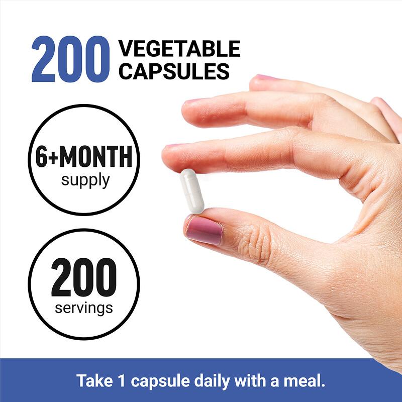 Fundamentals, NAC, N-Acetyl-L-Cysteine, 600 Mg, 200 Vegetable Capsules