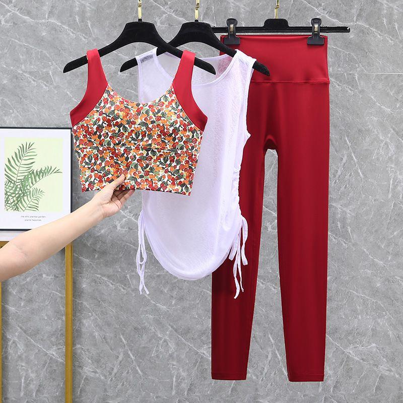 Export High Strength Beauty Back Exercise Underwear Women's Bubble Wrap Running Gathering Vest Tops Workout Bra Yoga Suit