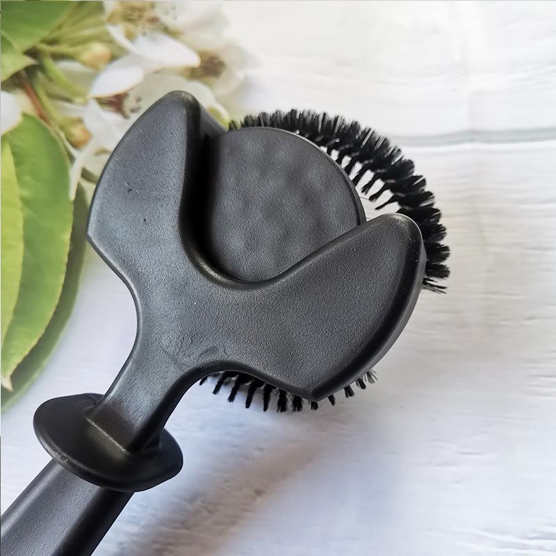 1Pcs Coffee Machine Cleaning Brush Long Handle Nylon Bristles 51Mm/58Mm Espresso Machine Cleaner For Coffee Shop