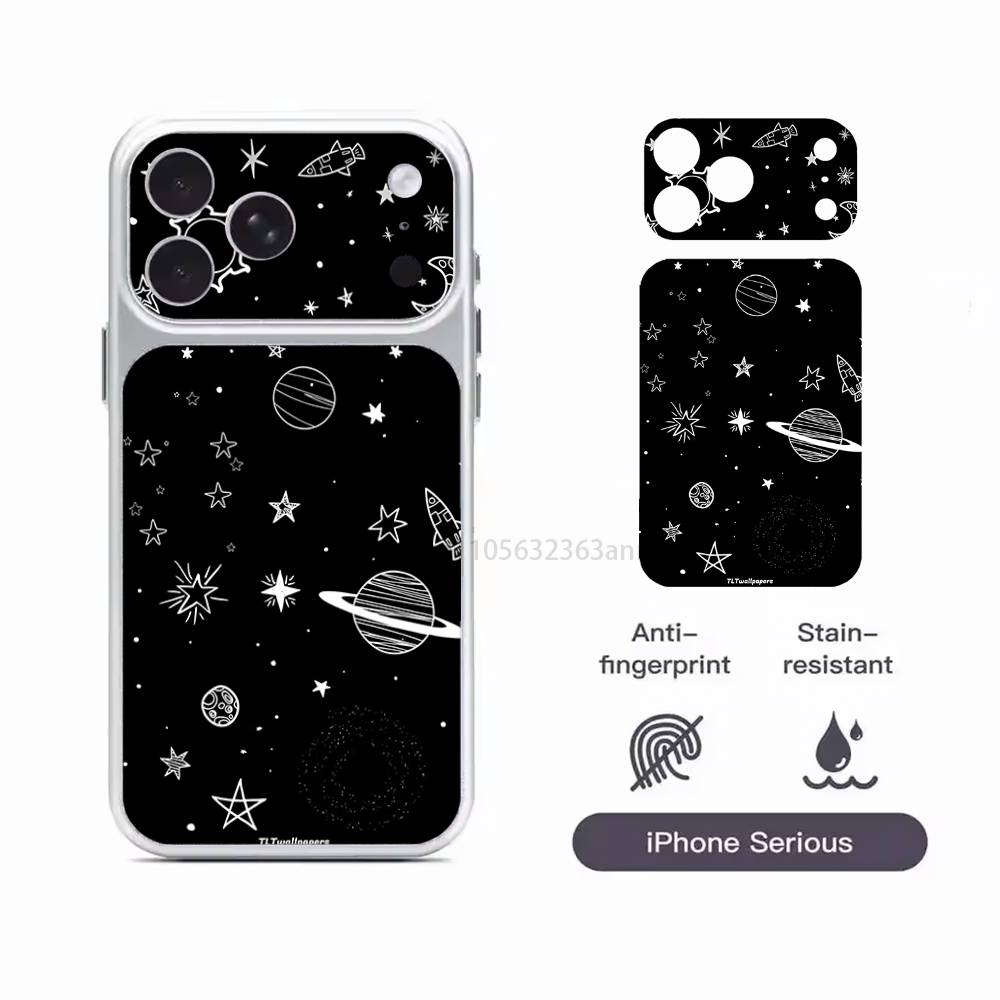

Space Planet Sun Moon Stars HD/Matte Full Coverage Films For iPhone 17 Pro Max 17Pro iPhone17pro