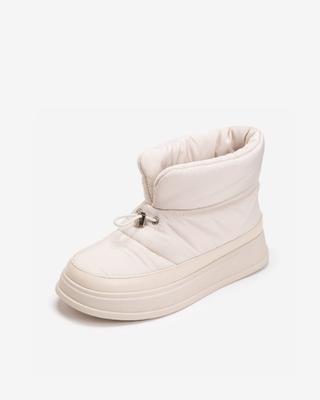 Simplet By ESquire Women S Pony Padding Short bootS Ivory
