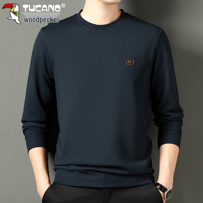 Tucano Men's Casual Crewneck Long Sleeve Sweatshirt
